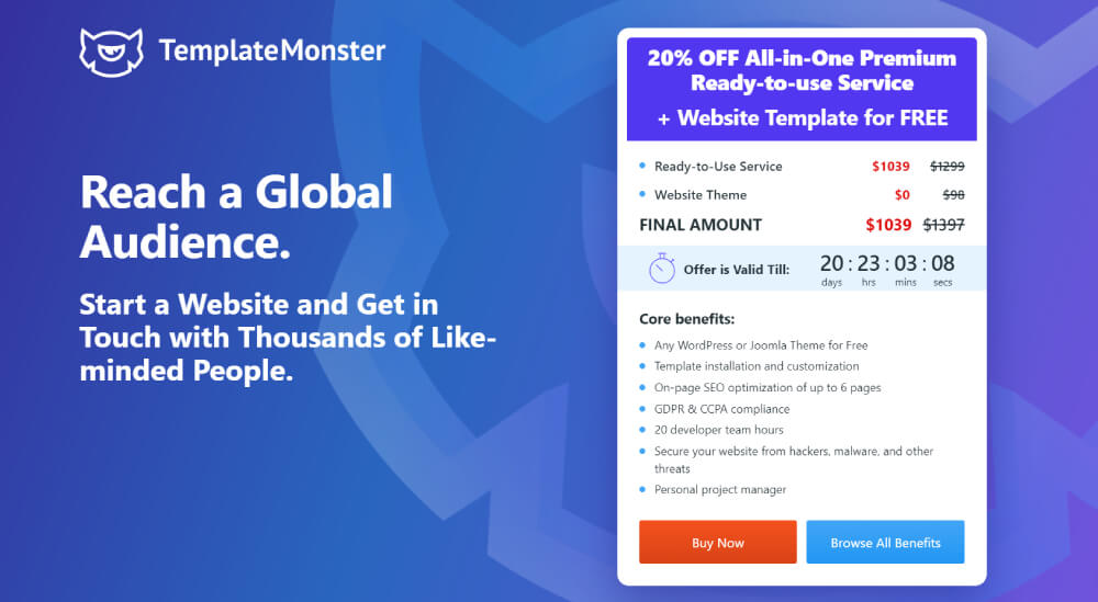 Website Сreation Services by TemplateMonster: Are They Worth Your Money?