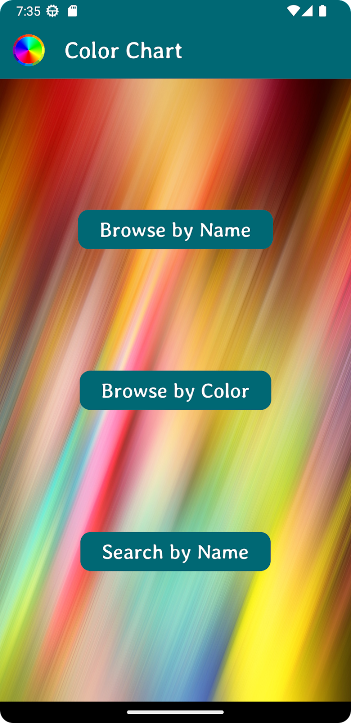 Color Chart - Invent High Apps